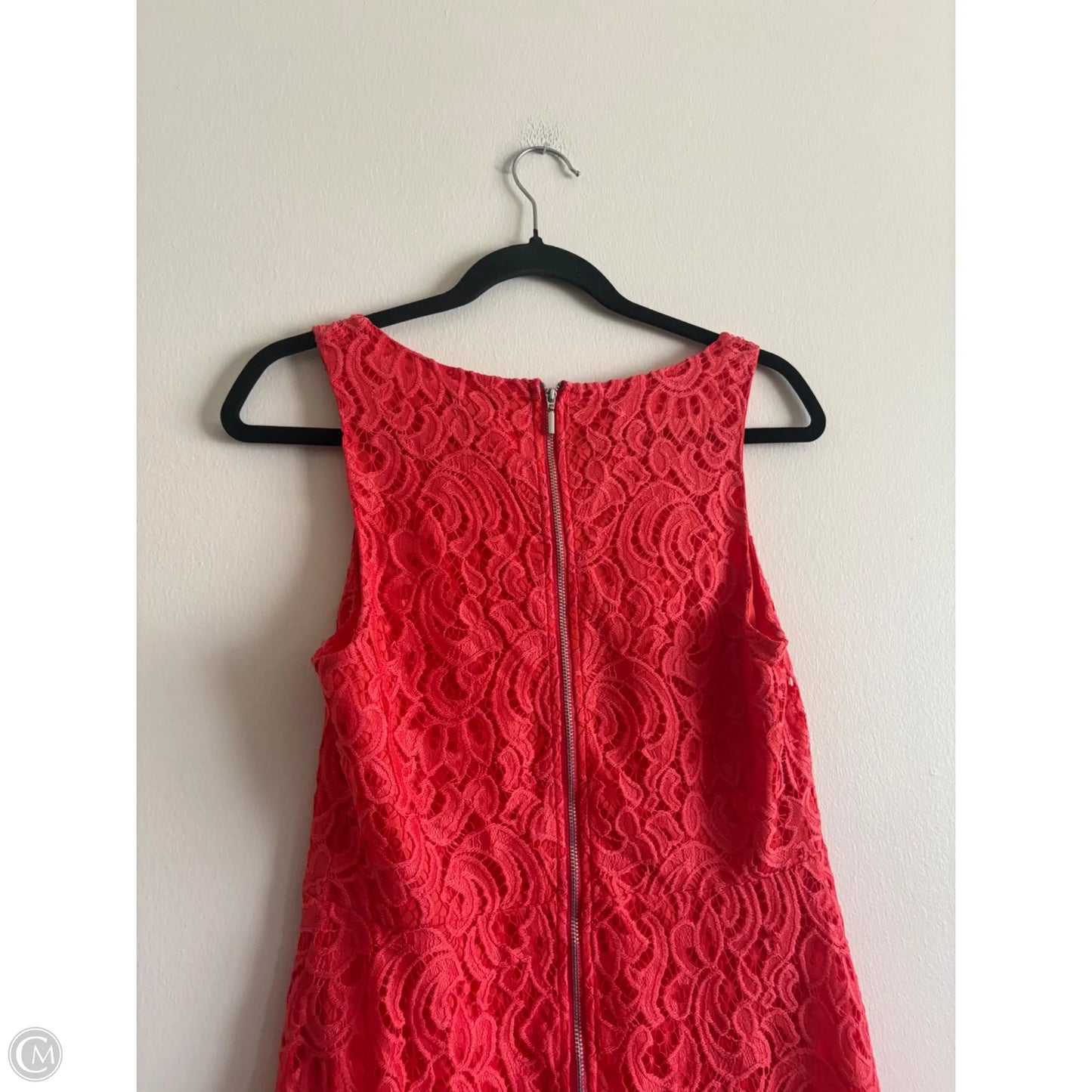 Dress Casual Midi By Apt 9 In Orange, Size: 8
