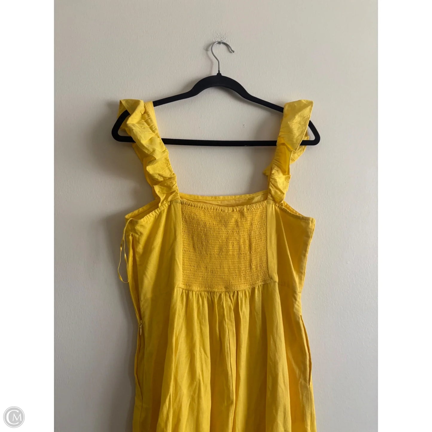 Dress Casual Maxi By Femi9 In Yellow, Size: 8