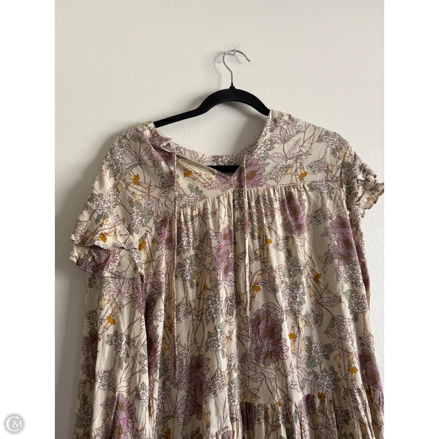 Dress Casual Midi By Ana In Floral Print, Size: M