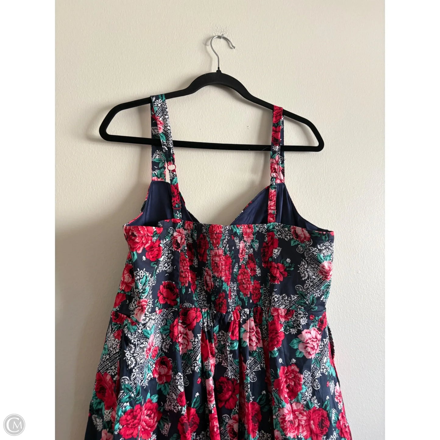 Dress Party Long By Torrid In Floral Print, Size: 2x
