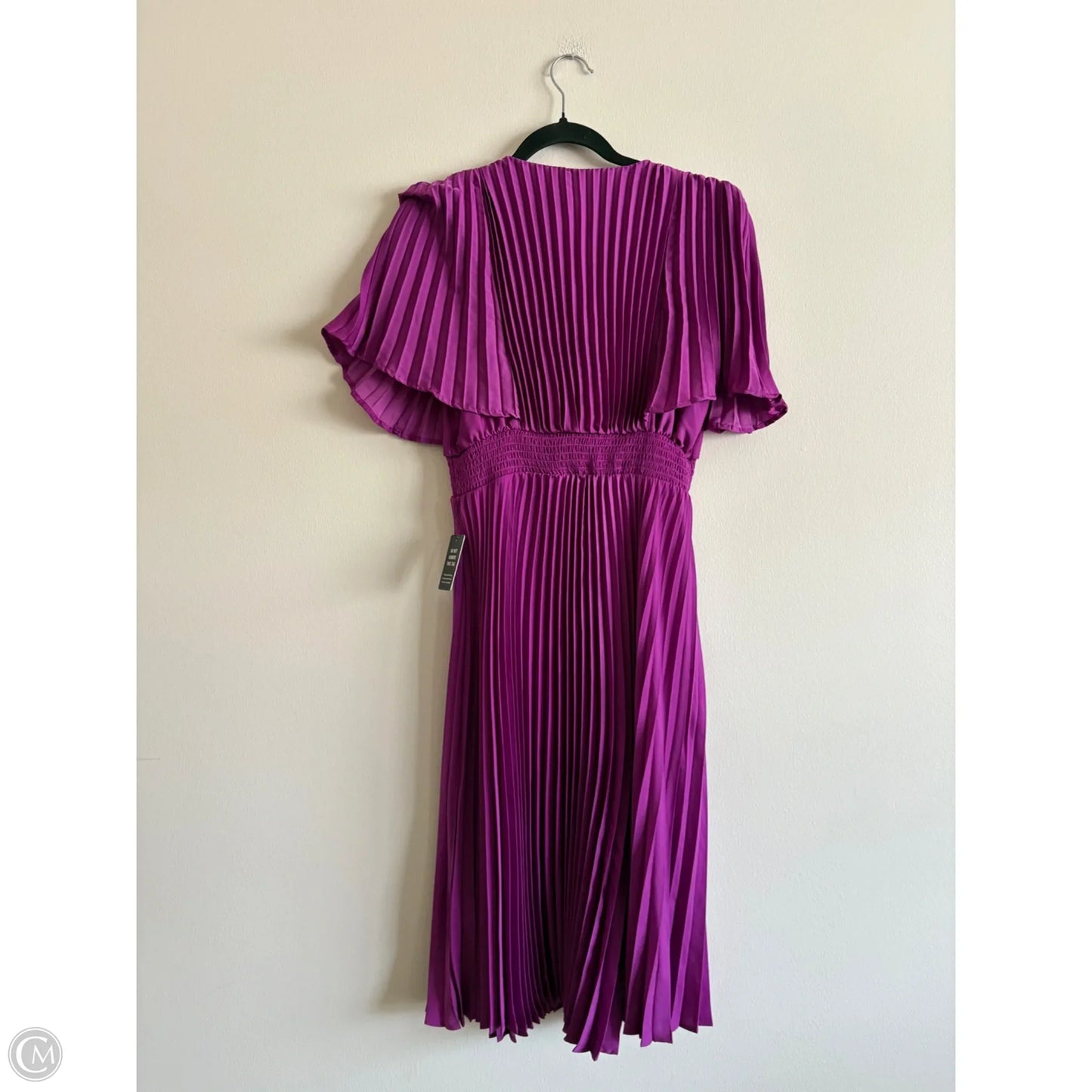 Dress Party Midi By Express In Purple, Size: S
