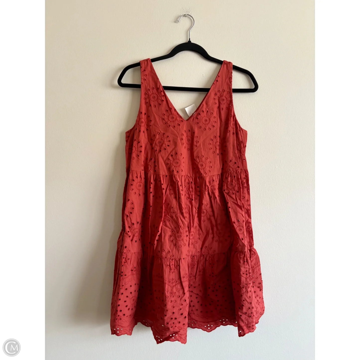 Dress Casual Midi By Loft In Orange, Size: Xs