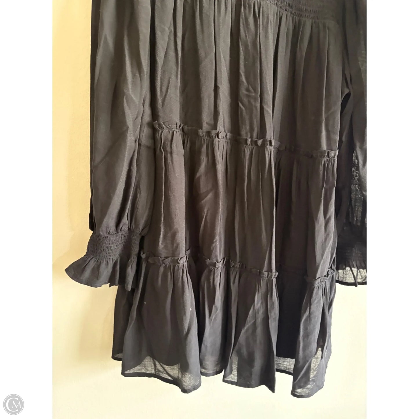 Dress Casual Maxi By Entro In Black, Size: L