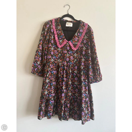 Dress Casual Short By Entro In Floral Print, Size: M