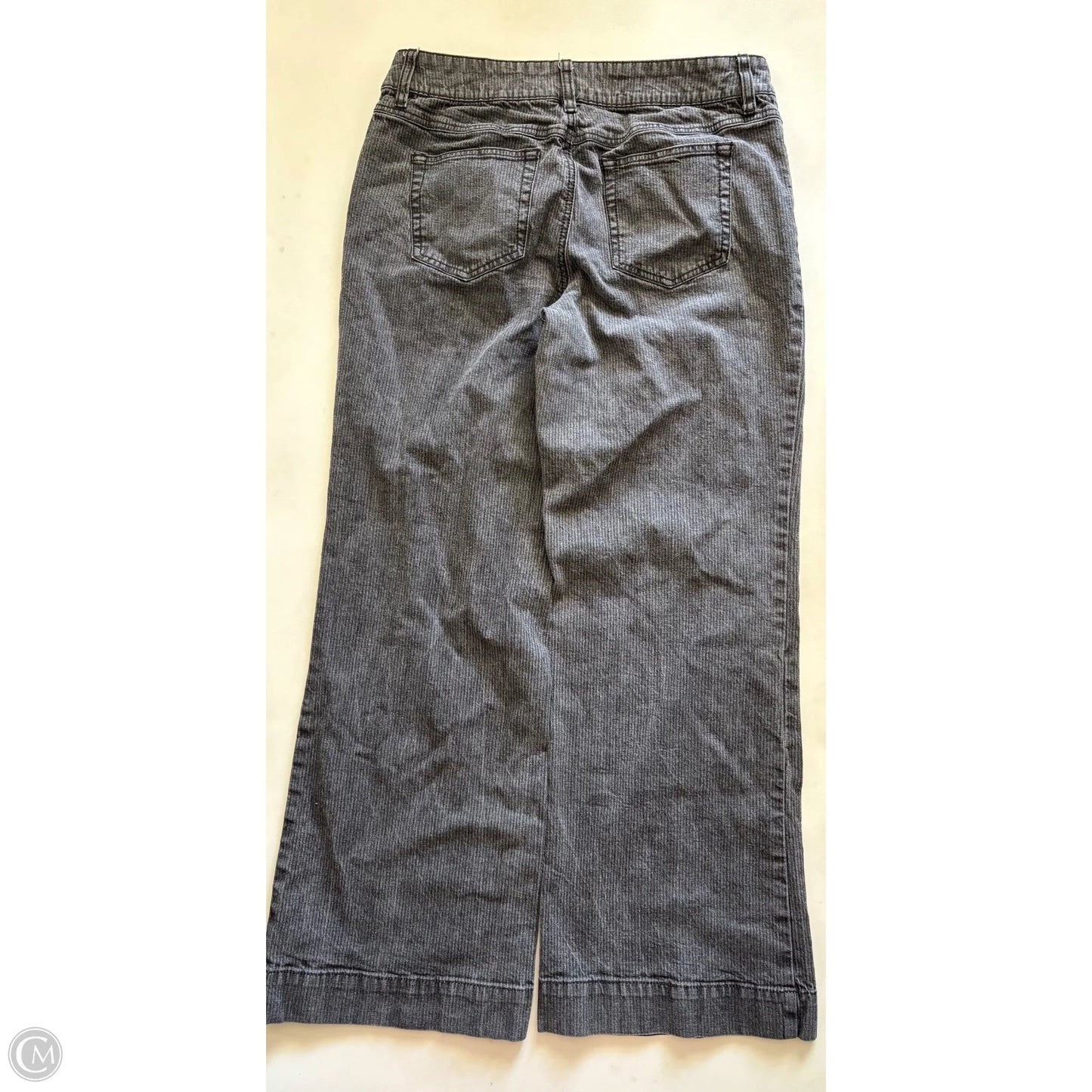 Jeans Wide Leg By Cato In Black, Size: 14