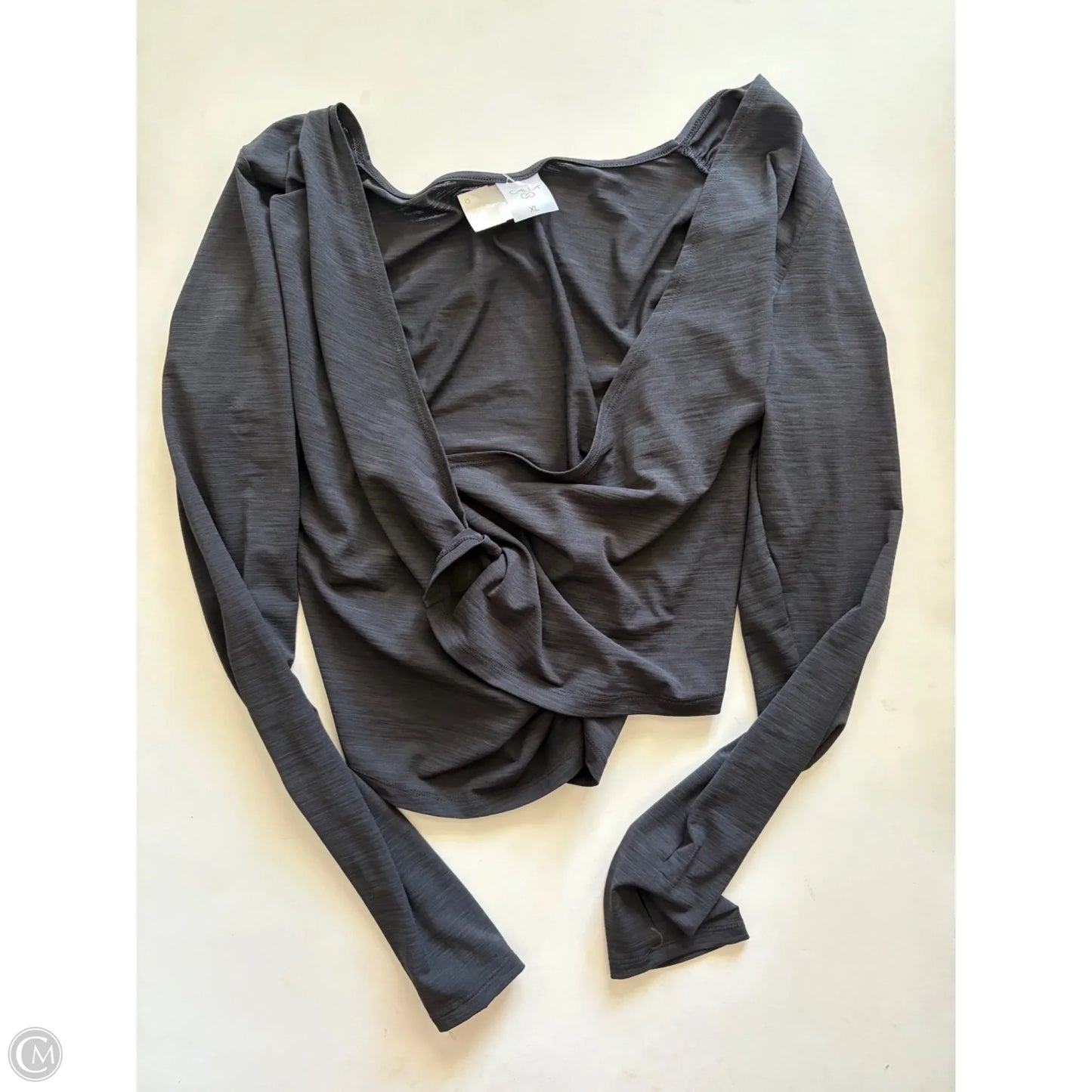 Blouse Long Sleeve By Calia In Black, Size: Xl