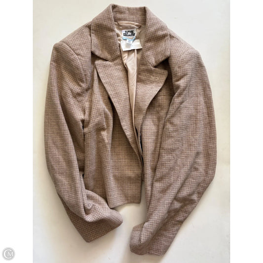 Blazer By Future Collective In Tan, Size: 2x