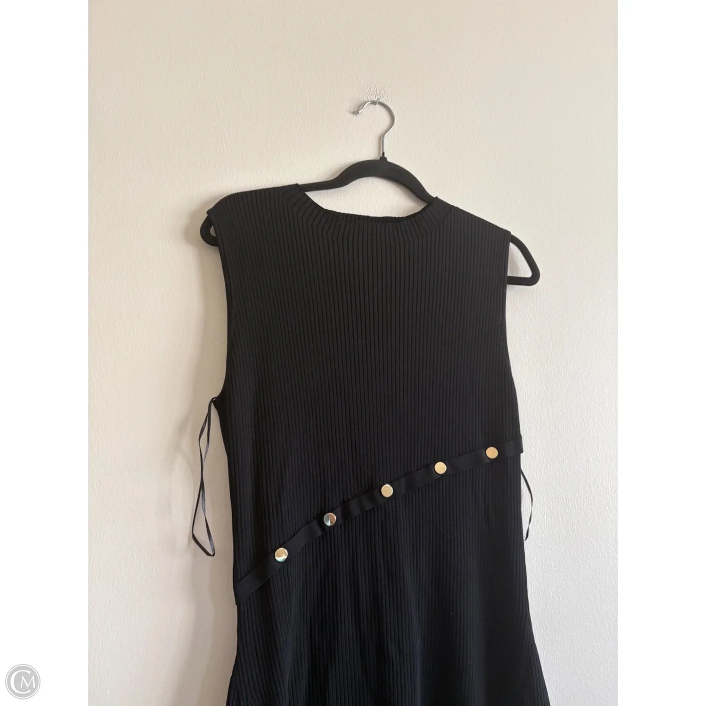 Dress Casual Maxi By Inc In Black, Size: Xlp
