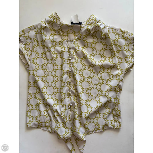 Blouse Sleeveless By Ana In Green, Size: L