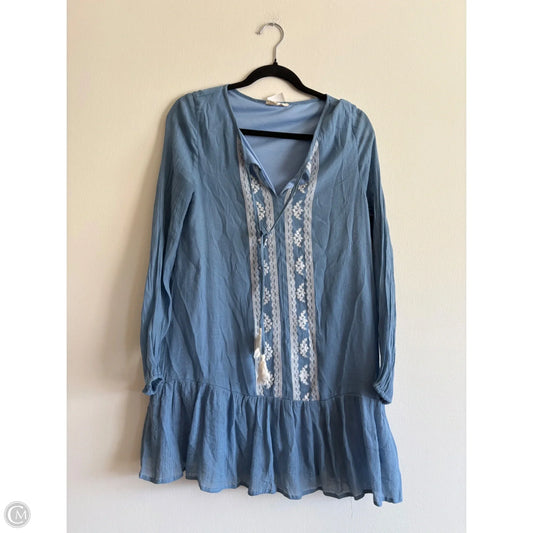Dress Casual Midi By Entro In Blue, Size: S