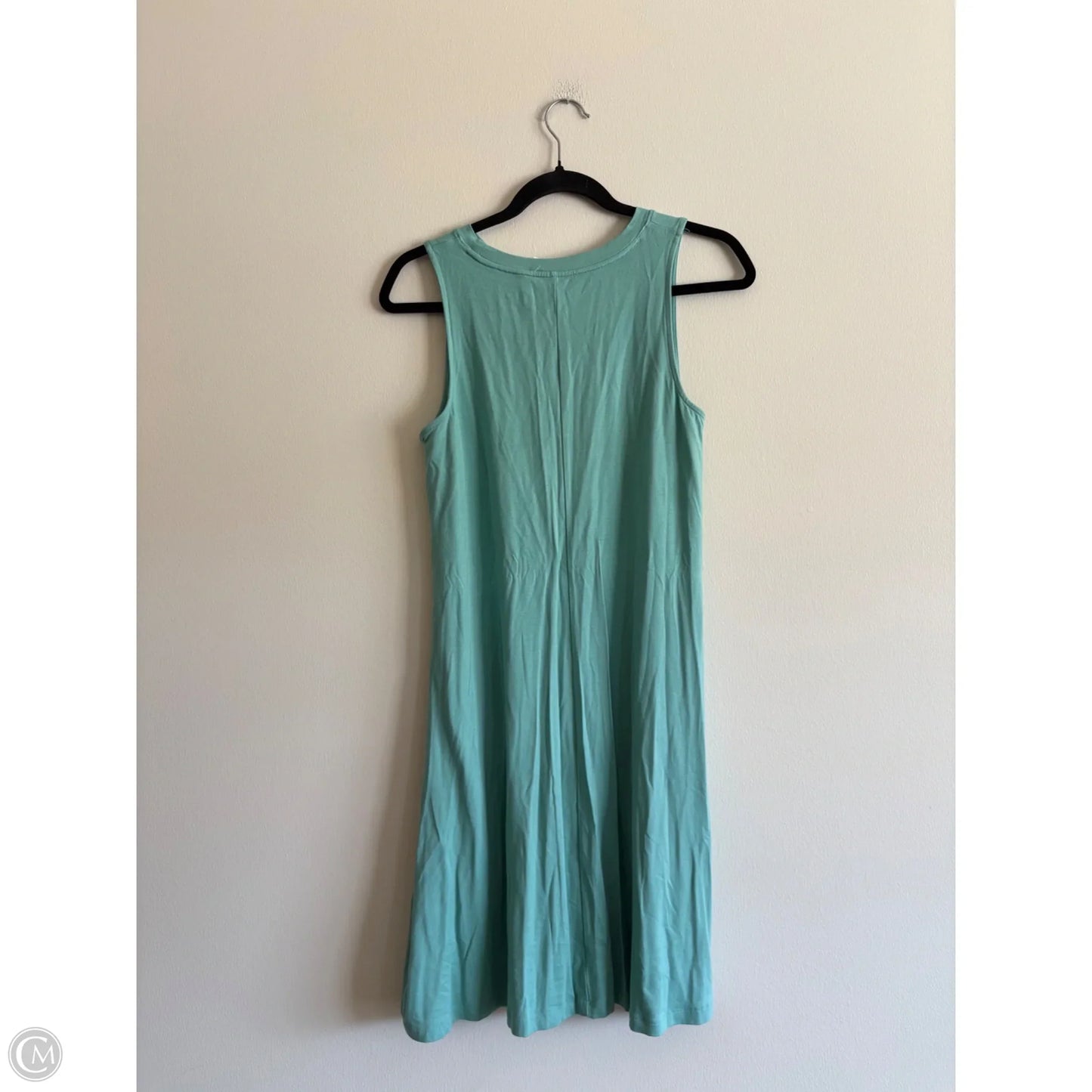 Dress Casual Midi By Time And Tru In Green, Size: M