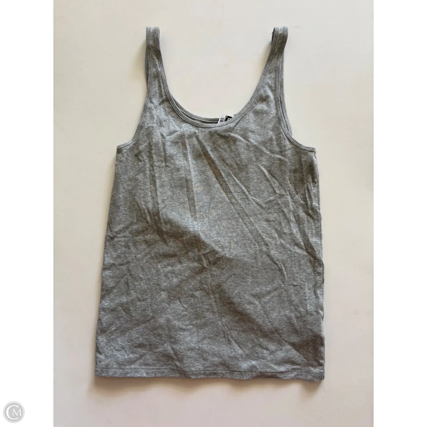 Tank Top By Gap In Grey, Size: L