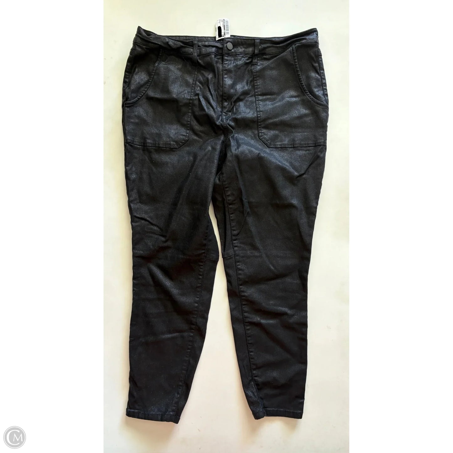 Jeans Straight By Sanctuary In Black, Size: 18