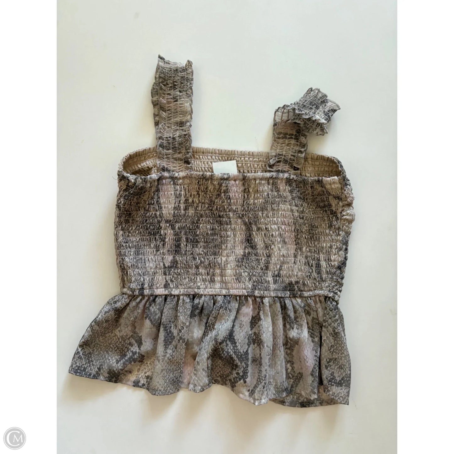 Tank Top By Japna In Animal Print, Size: S