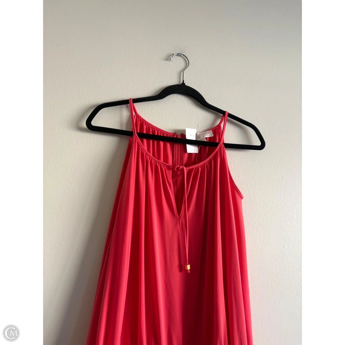 Dress Designer By Michael Kors In Orange, Size: M