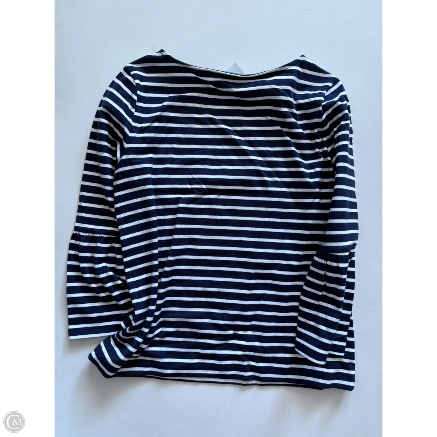 Top Long Sleeve By Draper James In Striped Pattern, Size: Xs