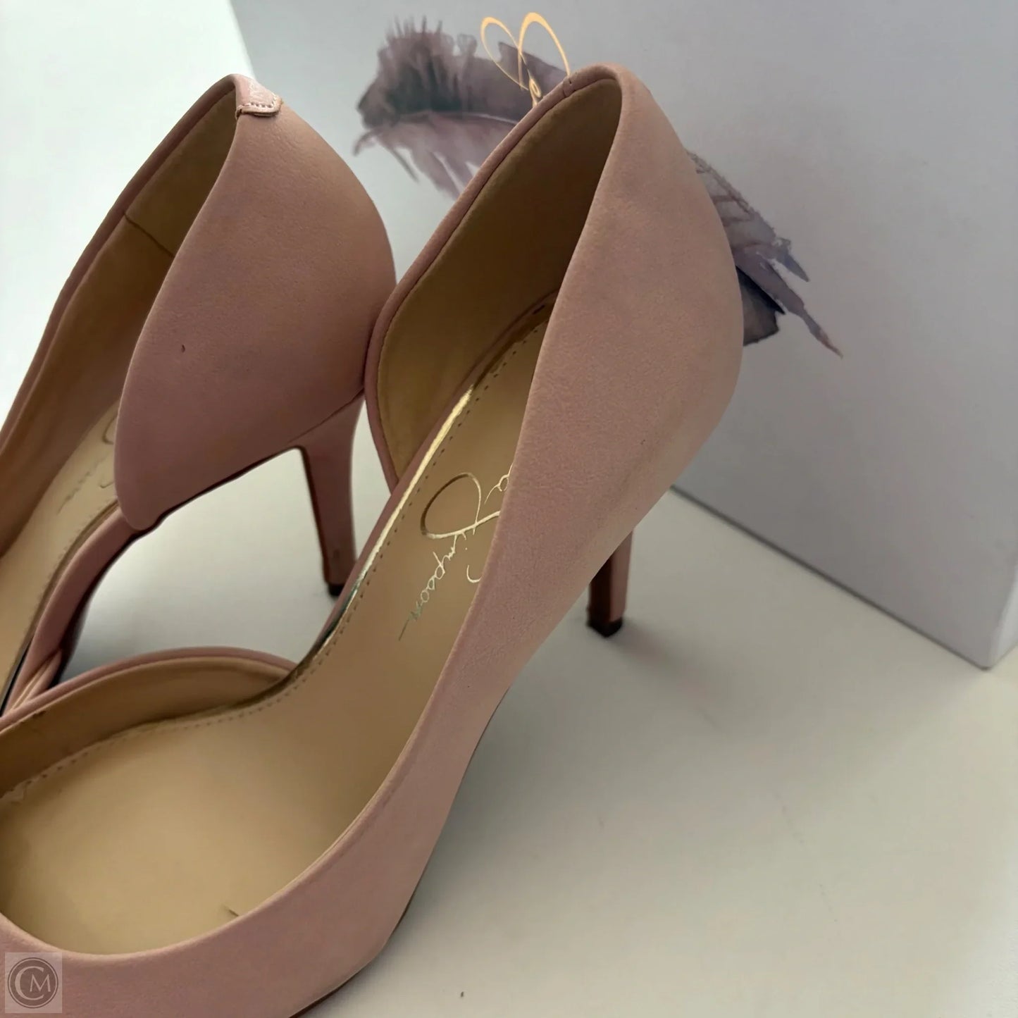 Shoes Heels Kitten By Jessica Simpson In Pink, Size: 9.5