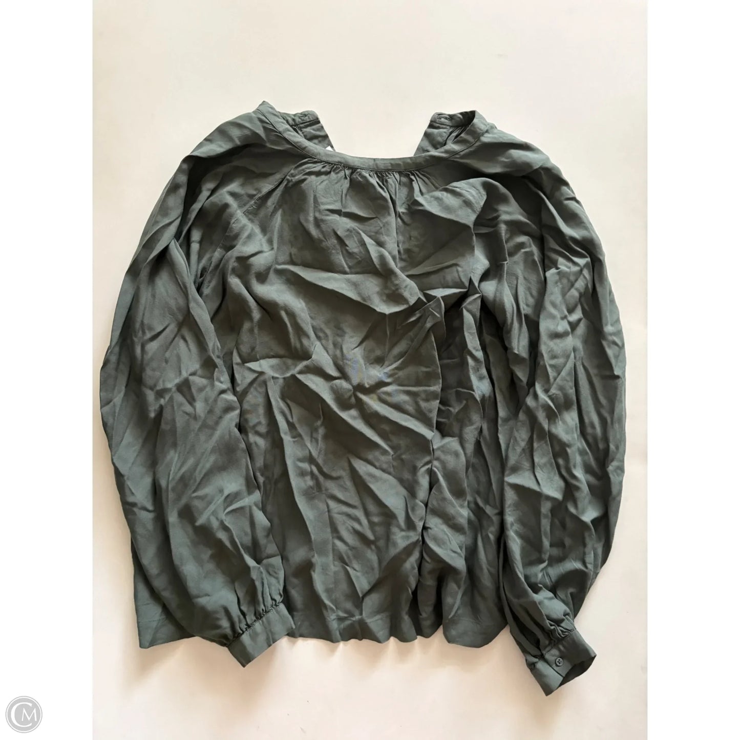 Top Long Sleeve By Able In Green, Size: S