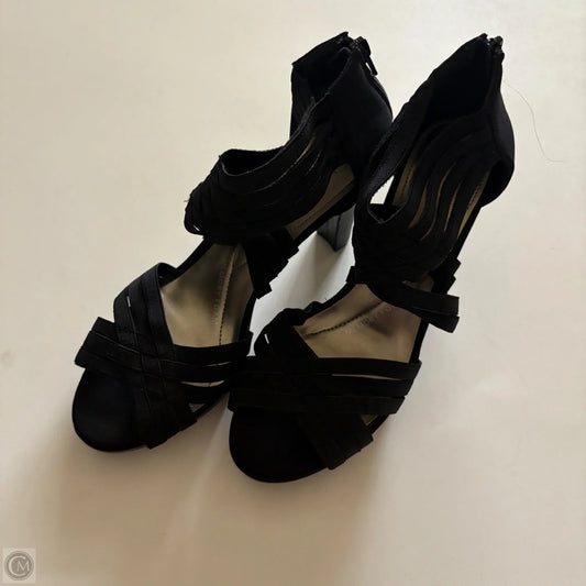 Shoes Heels Block By Impeccable Pig In Black, Size: 10