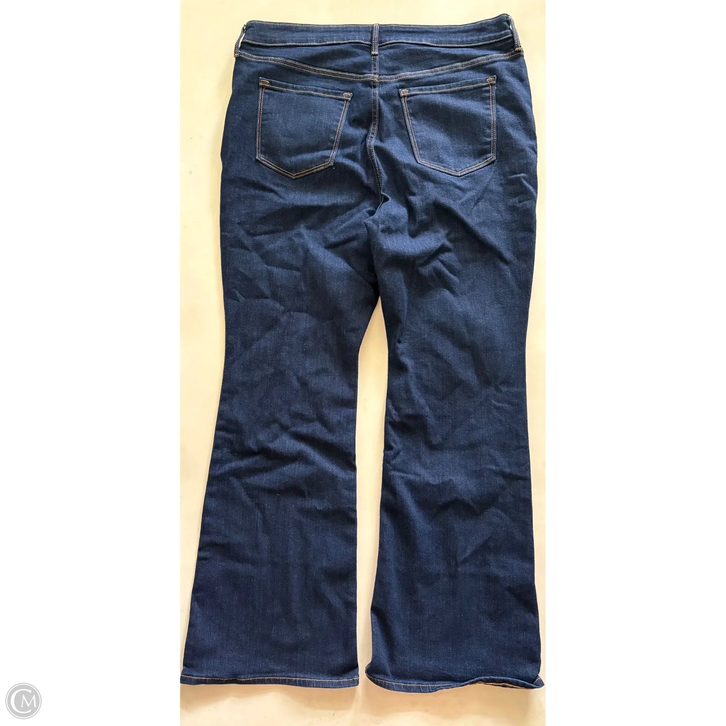 Jeans Flared By Old Navy In Blue, Size: 16