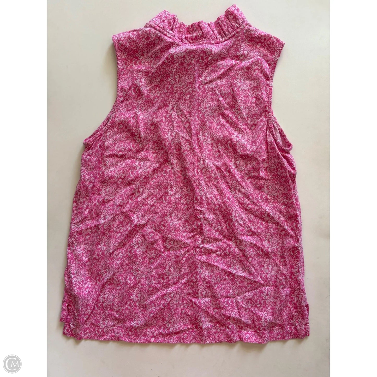 Top Sleeveless By Crown And Ivy In Pink, Size: M