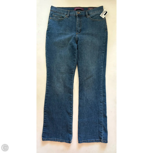 Jeans Straight By Gloria Vanderbilt In Blue, Size: 10p