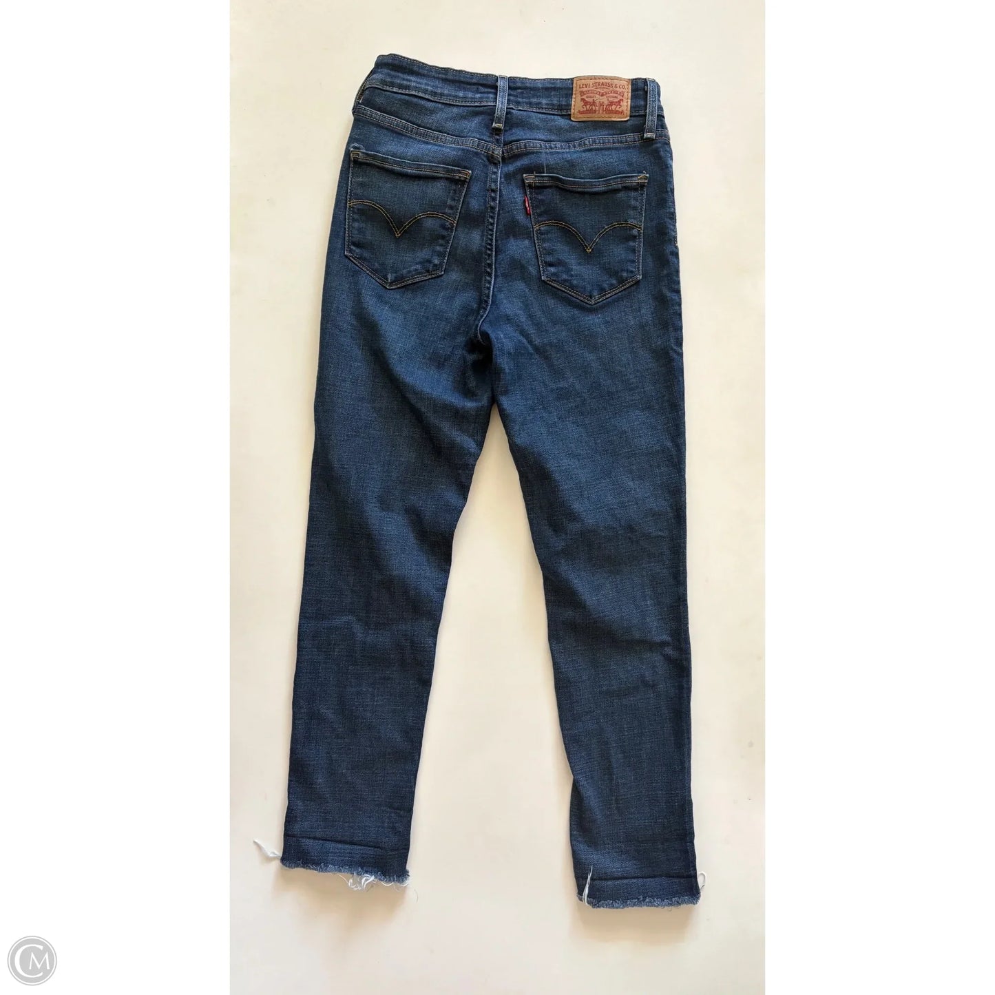 Jeans Skinny By Levis In Blue, Size: 6