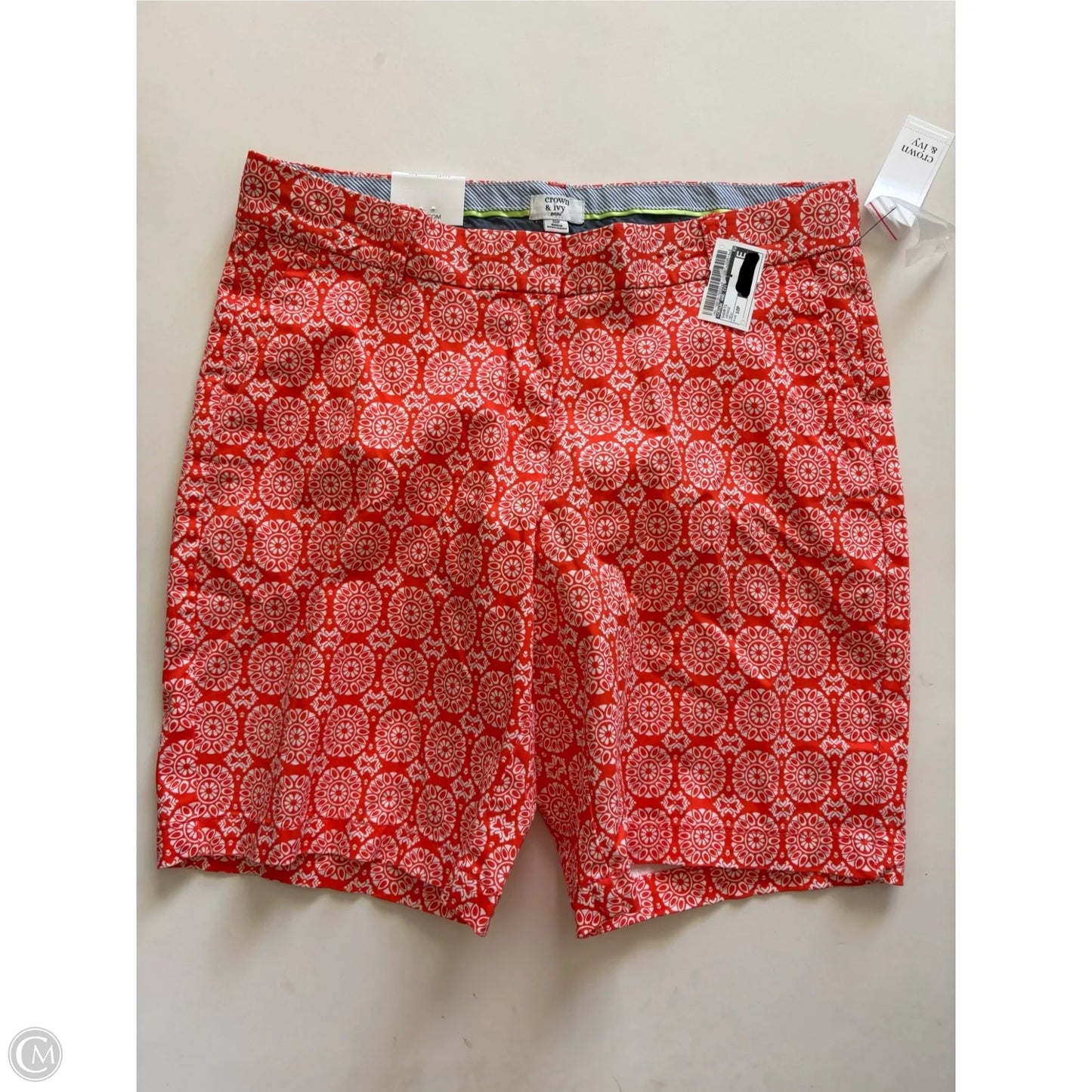 Shorts By Crown And Ivy In Orange, Size: 10p