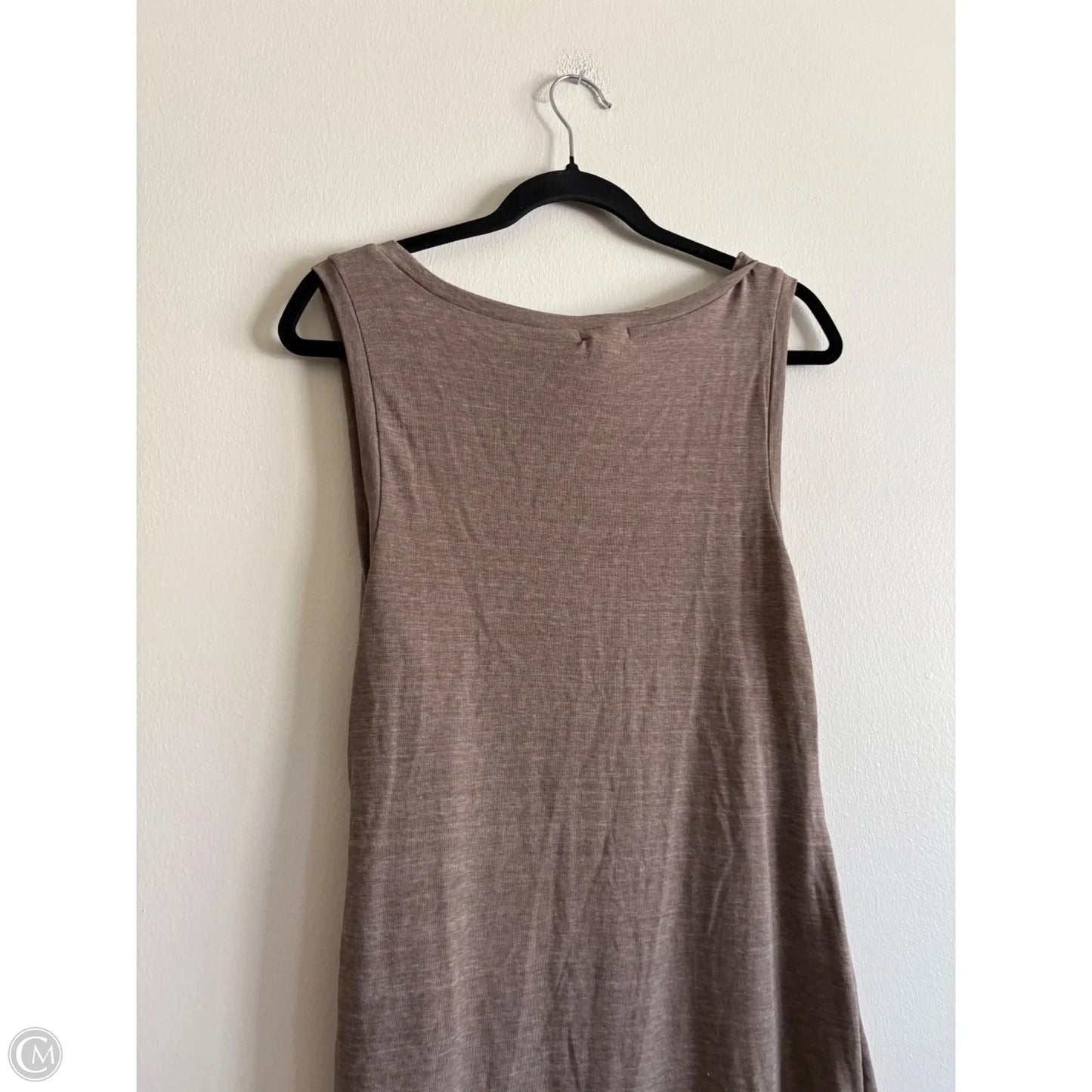 Dress Casual Midi By Leith In Brown, Size: L