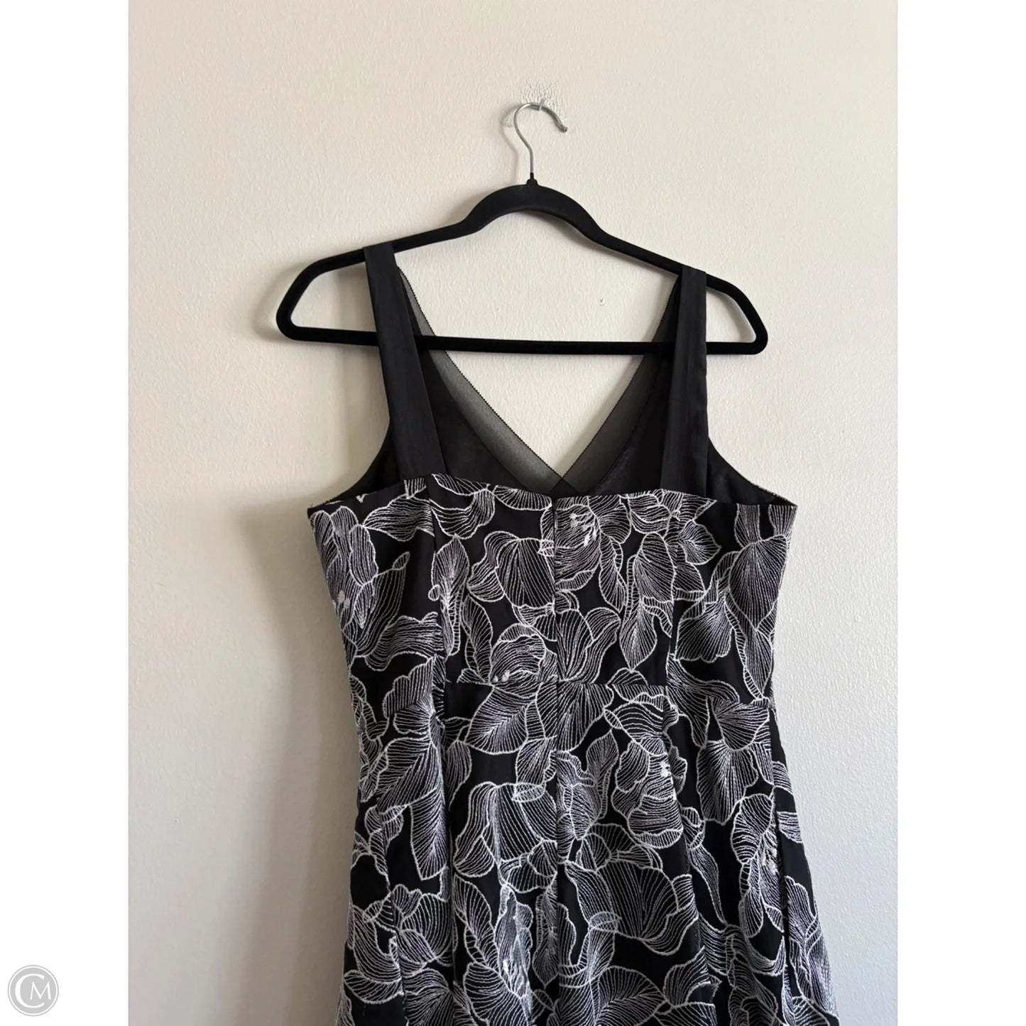 Dress Party Midi By White House Black Market In Black, Size: 8
