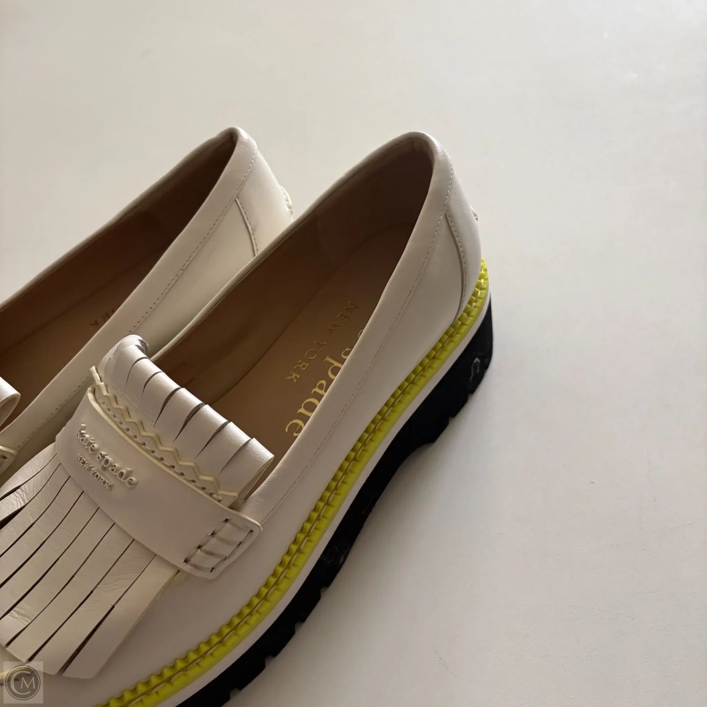 Shoes Designer By Kate Spade In Cream, Size: 8