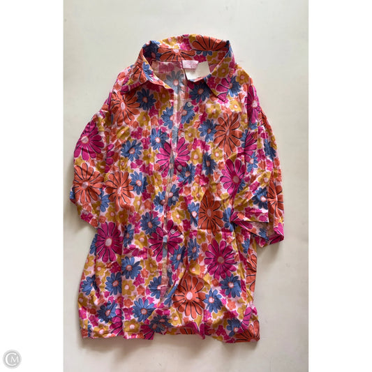 Shorts Set By Pink Lily In Floral Print, Size: S