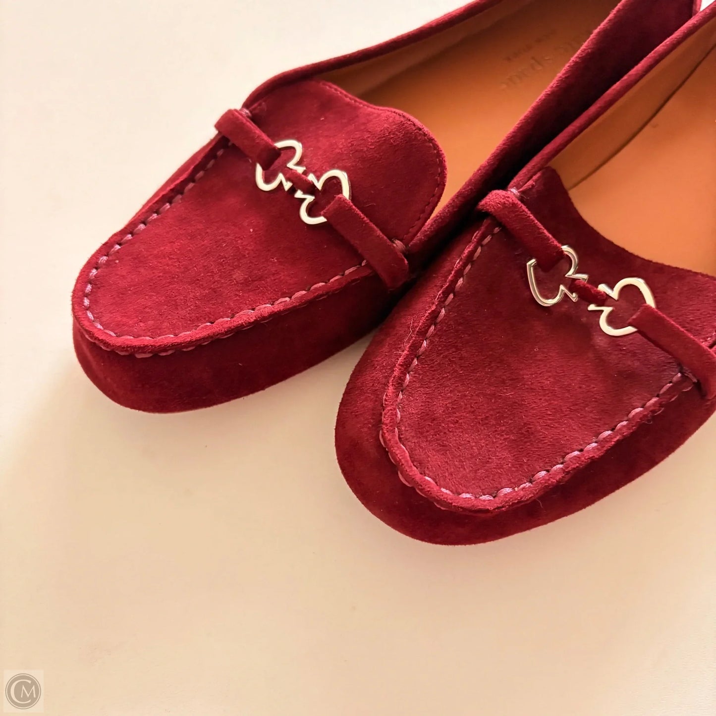 Shoes Designer By Kate Spade In Maroon, Size: 8.5