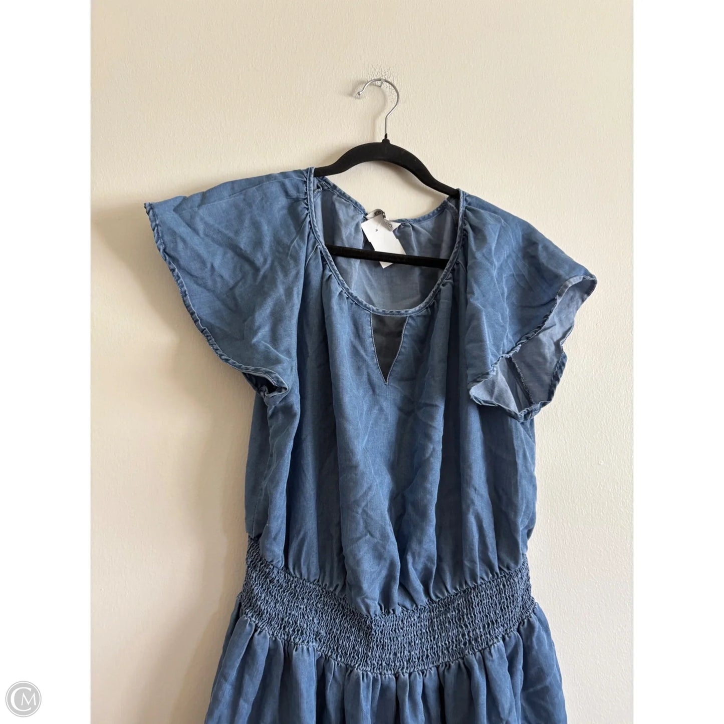 Dress Casual Midi By Frye And Co In Blue, Size: L
