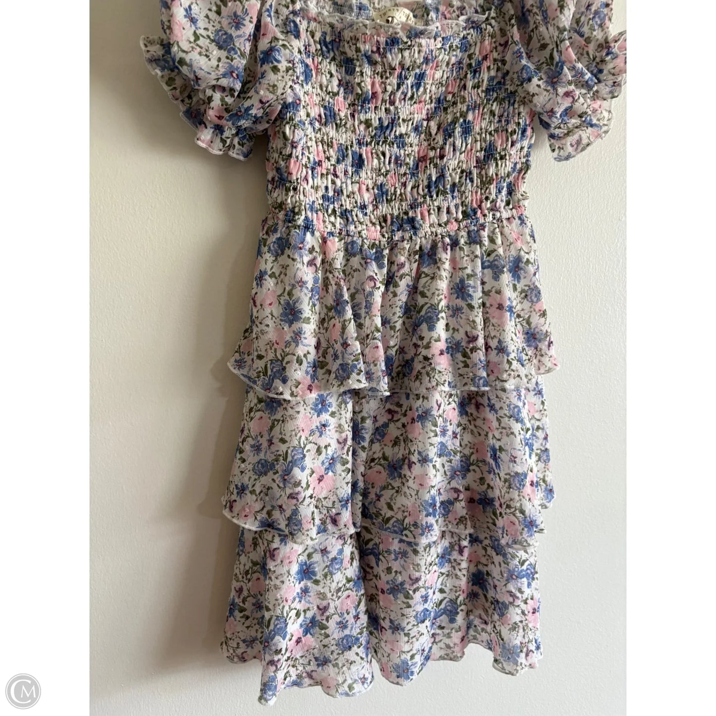 Dress Casual Midi By Thirty In Floral Print, Size: M