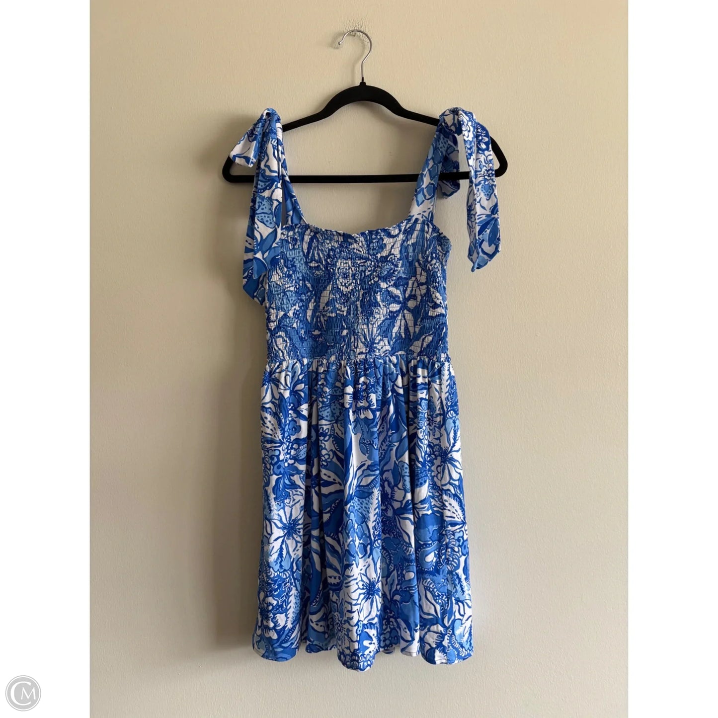 Romper Designer By Lilly Pulitzer In Blue, Size: S