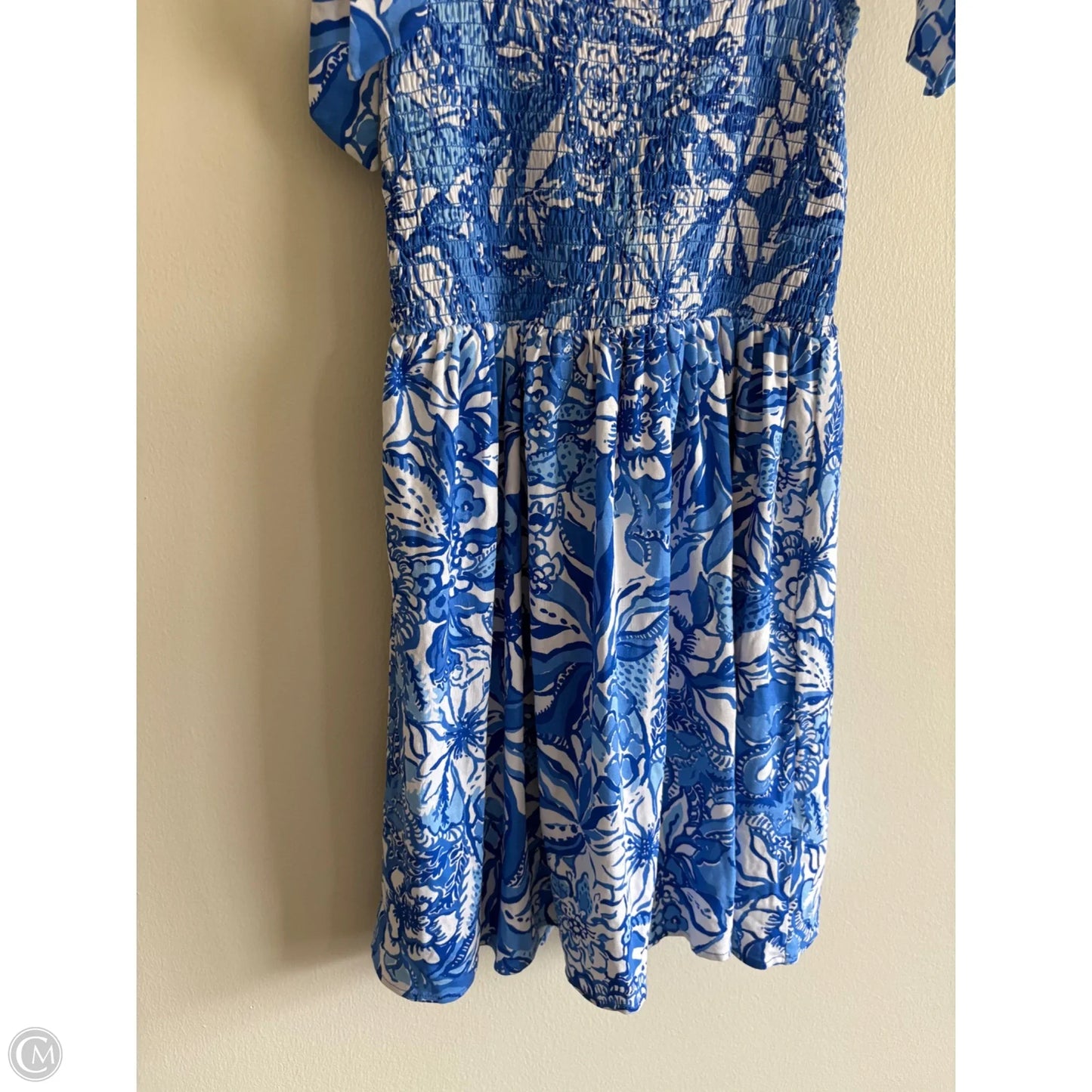 Romper Designer By Lilly Pulitzer In Blue, Size: S