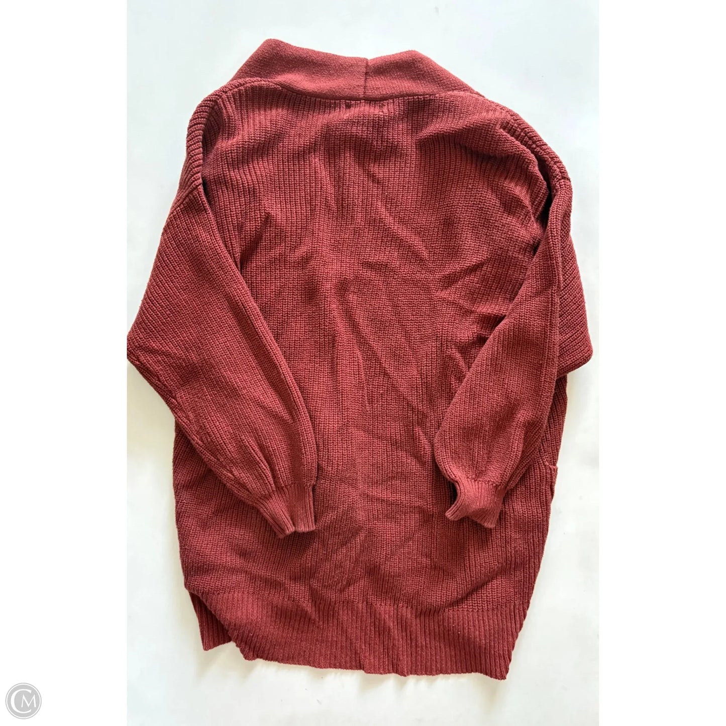 Sweater Cardigan By Universal Thread In Brown, Size: M