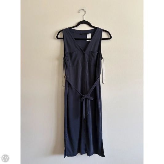 Dress Casual Midi By Tahari In Blue, Size: S
