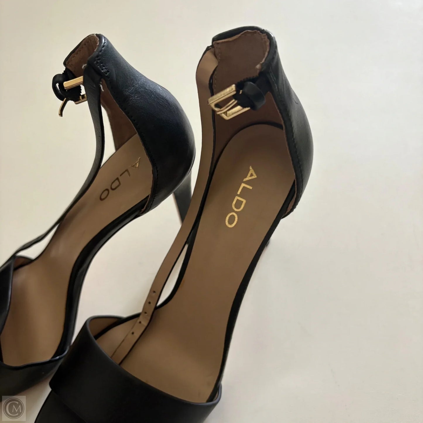 Shoes Heels Kitten By Aldo In Black, Size: 6.5