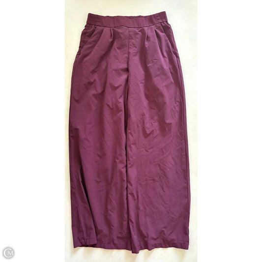 Athletic Pants By Stylus In Maroon, Size: S
