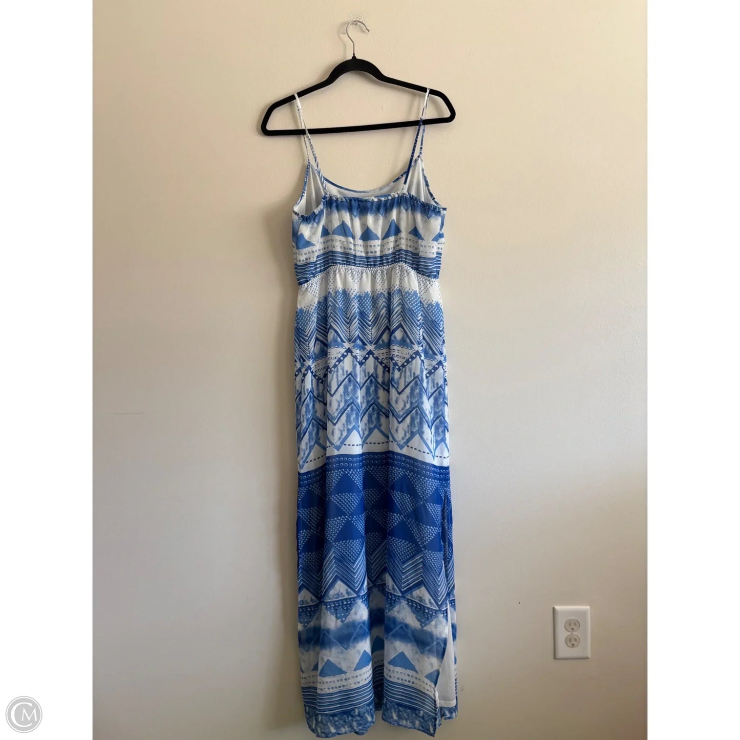 Dress Casual Maxi By Old Navy In Blue, Size: L