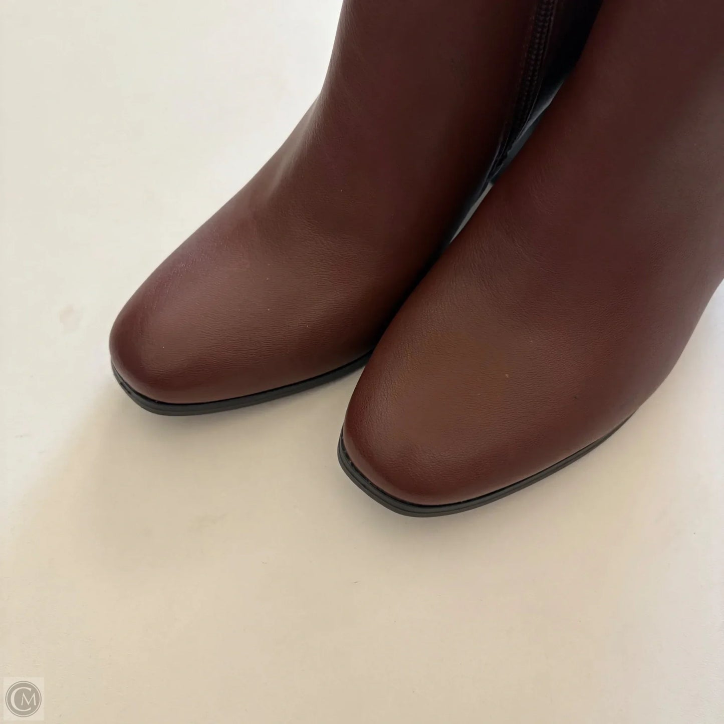 Boots Ankle Heels By JESSICA CLINE In Bronze, Size: 8.5