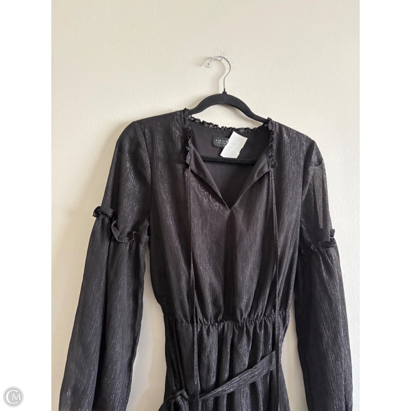 Dress Party Midi By Laundry In Black, Size: 6