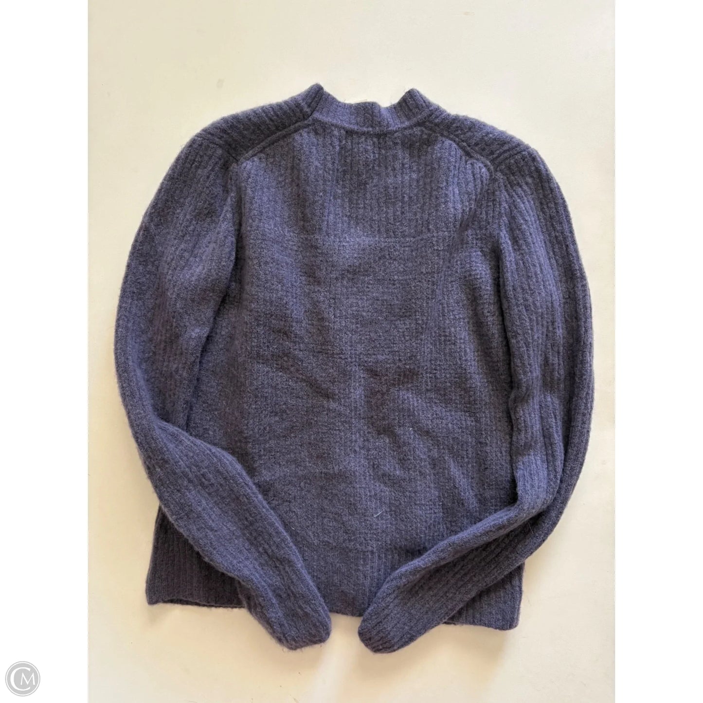 Sweater Cardigan By Athleta In Purple, Size: Xs