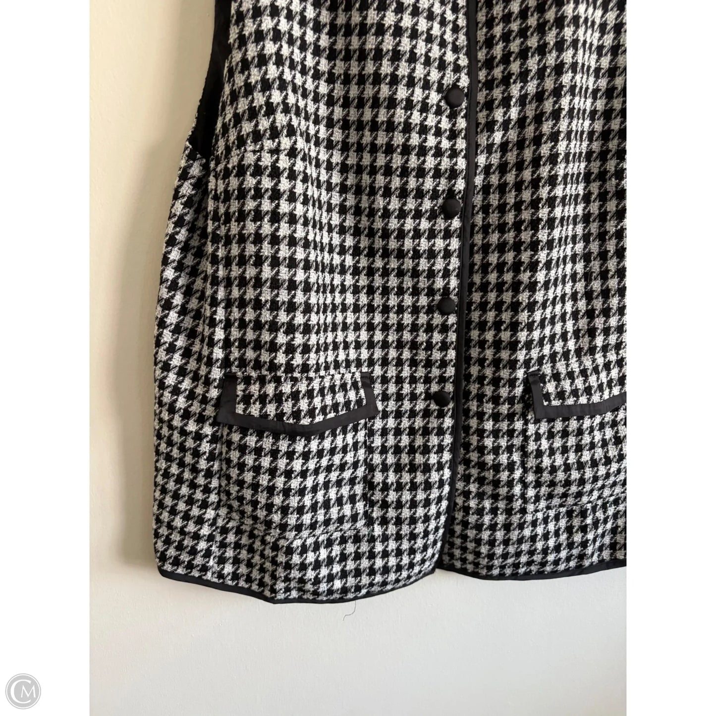 Vest Other By New York And Co In Black, Size: 2x