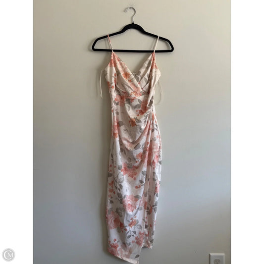 Dress Party Long By lovely Day In Floral Print, Size: S