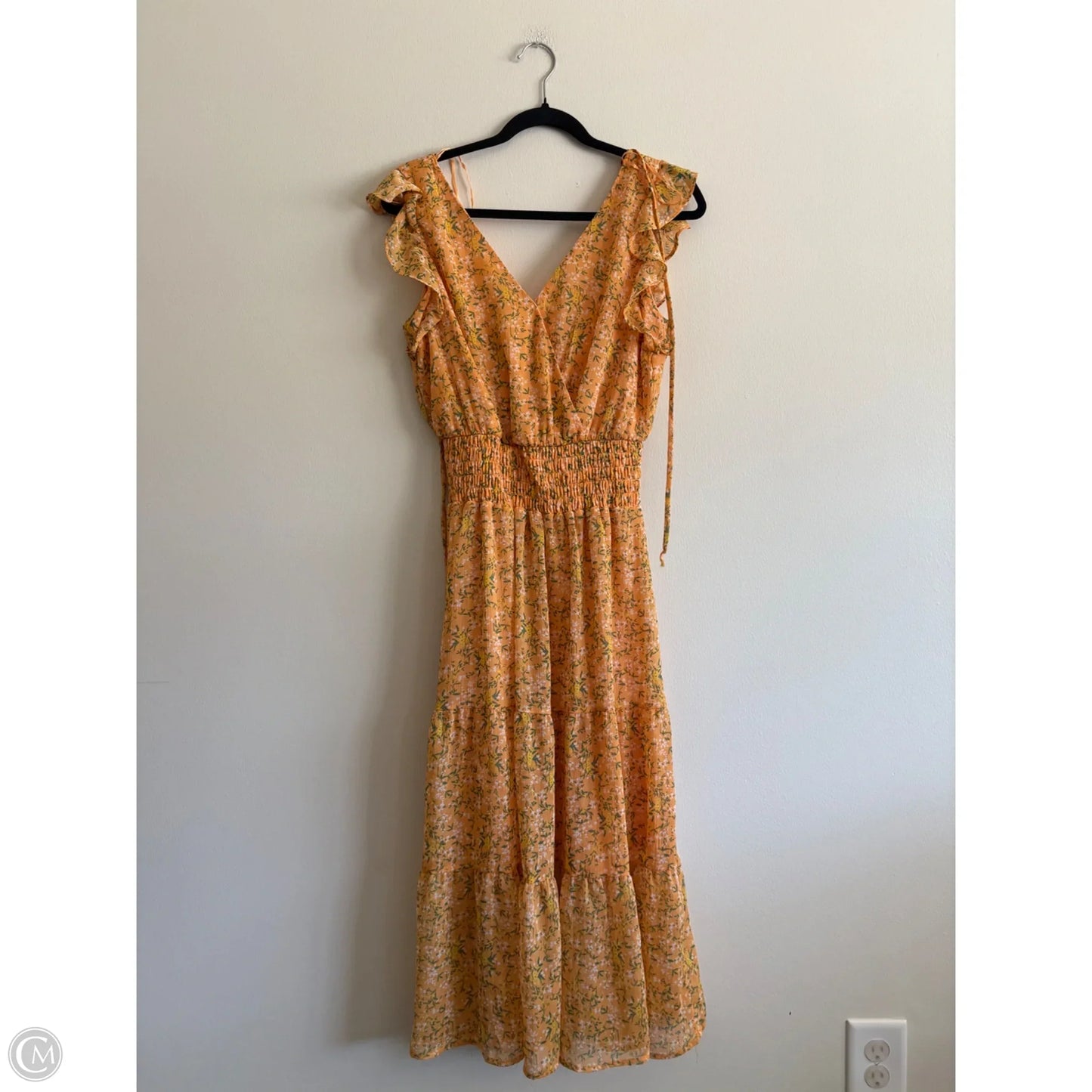 Dress Casual Maxi By Sienna Sky In Yellow, Size: M
