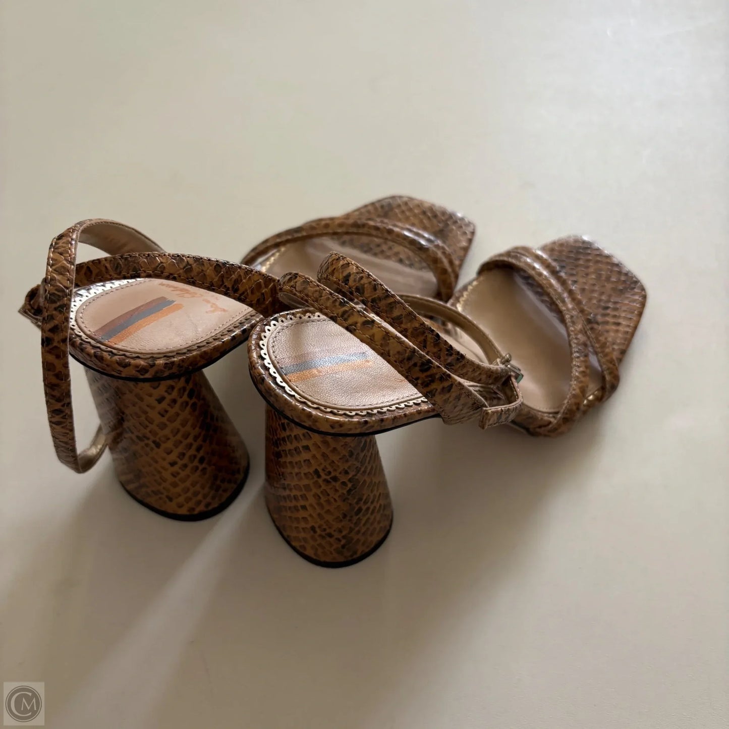 Shoes Heels Block By Sam Edelman In Animal Print, Size: 6.5
