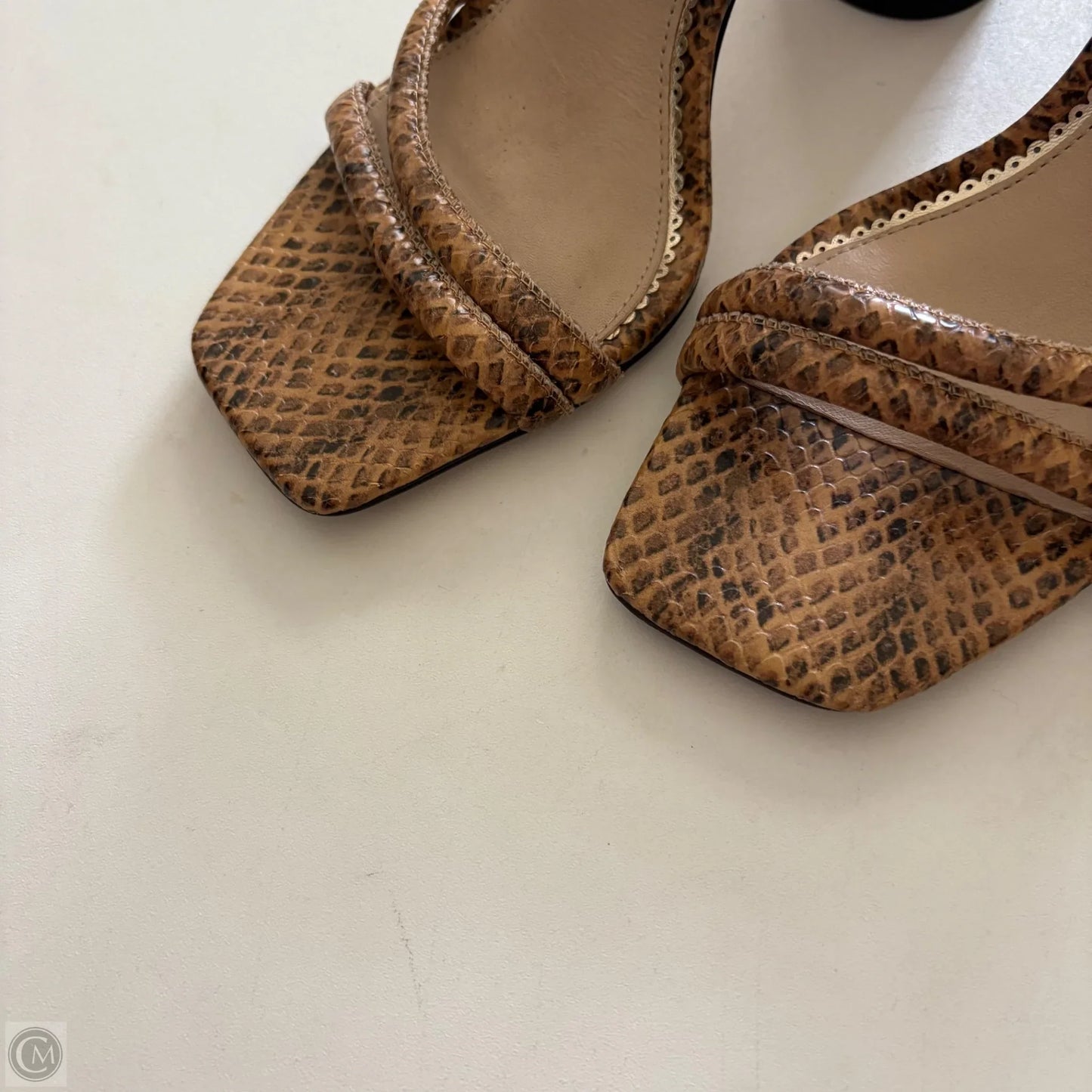 Shoes Heels Block By Sam Edelman In Animal Print, Size: 6.5